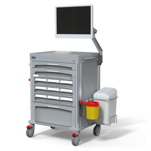 医療用コンピューターワークステーション - F-DNOVMED-7T7-C3-2 - Behmpat Producciones S.L - ポータブル