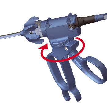 腹腔鏡用鉗子 - Rotaris® - Micromed Medizintechnik - 2極式 / 電気手術