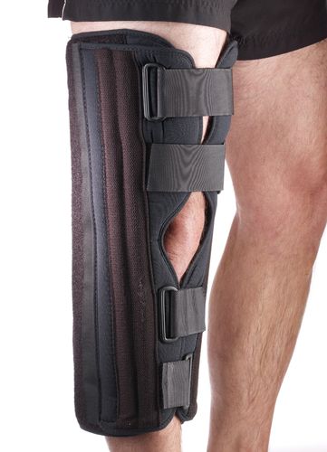 膝用スプリント - 51-71 series - Corflex - 膝部分が開いたタイプ