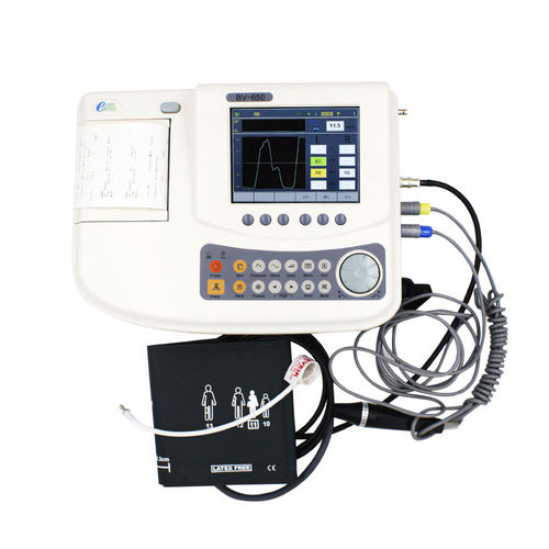 環状超音波ドップラー - BV-650 - Shenzhen Bestman Instrument - 台車上 / 心拍計付 / プリンター付き