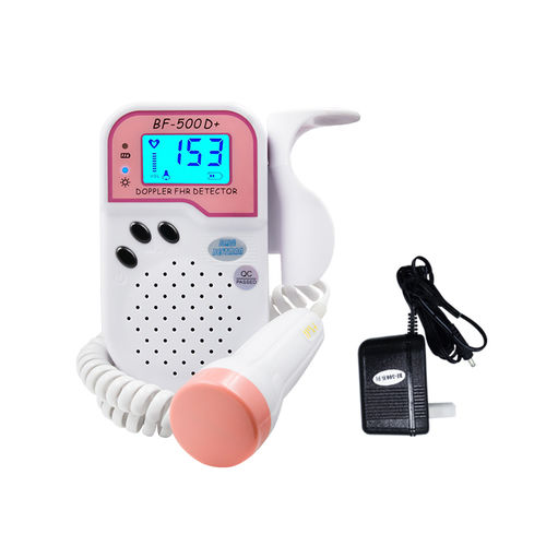 胎児用超音波ドップラー - BF-500D+ - Shenzhen Bestman Instrument - ポケットサイズ / 心拍計付