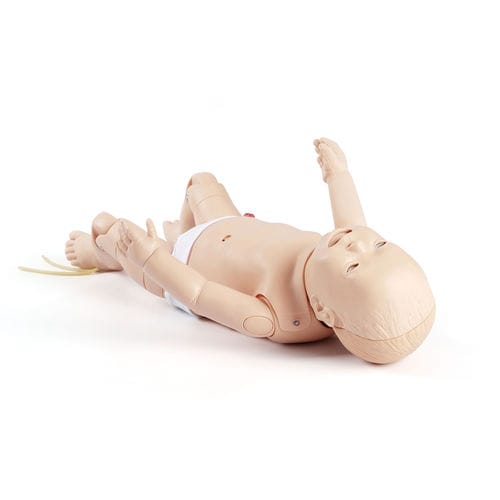 小児医療用訓練用マネキン - Nursing Baby - Laerdal Medical - 聴診 / 栄養摂取 / 骨内注入用