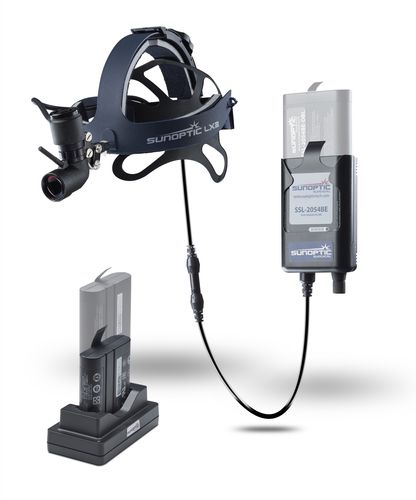 外科用ヘッドライト - SSL-LX2 - Sunoptics Surgical - LED / 充電式バッテリー付き