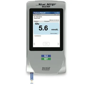 1396 未開封品 world Helo extense 血糖値測定 病院用血糖測定器 - StatStrip® - Nova Biomedical - ケトン体