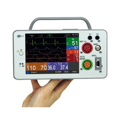 コンパクトマルチパラメータモニター - FX 3000T - EMTEL Śliwa sp.k. - 携帯型 / モジュール式 / ECG