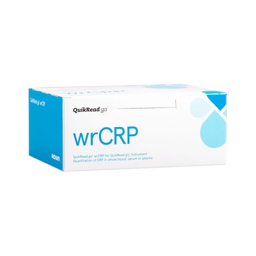 感染病用迅速検査キット - QuikRead go wrCRP - Aidian Oy - C反応性蛋白 / 全血 / 血漿用