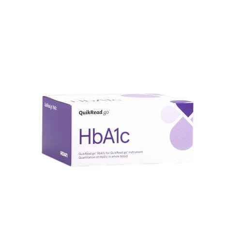 糖尿病用迅速検査キット - QuikRead go  - Aidian Oy - HbA1c / 血糖 / ヘモグロビン