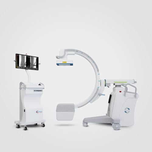 モバイルCアーム - DIGISCAN COMPACT - Allengers Medical Systems - フラットパネルディテクター / ビデオカラム付
