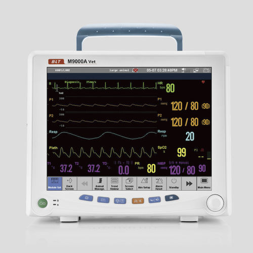 CO2患者モニター - M9000A VET - Guangdong Biolight Meditech - NIBP / SpO2 / 獣医用