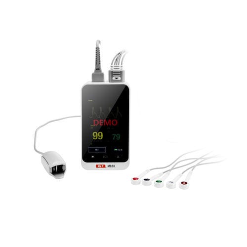 分離型センサ付き患者モニター - M850 - Guangdong Biolight Meditech - 手持ち型 / ECG / RESP