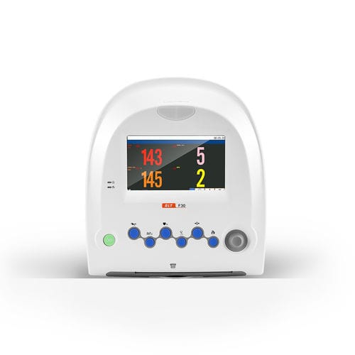 双子の胎児心拍数用超音波胎児モニター - F30 - Guangdong Biolight Meditech - 胎児心拍数 / MECG / プリンター付き