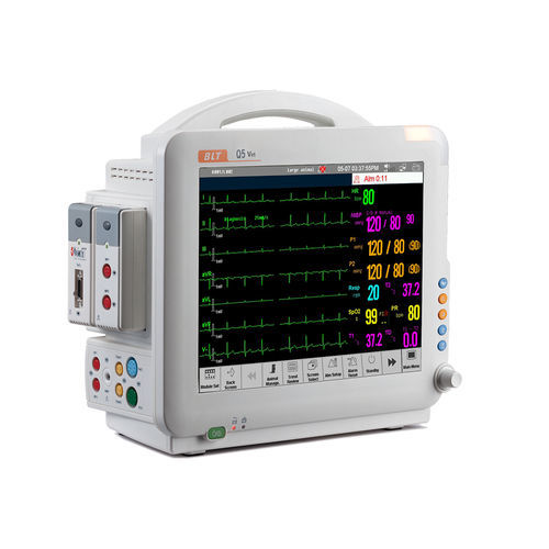 モジュール式マルチパラメータモニター - Q5 Vet - Guangdong Biolight Meditech - SpO2 / NIBP / CO2