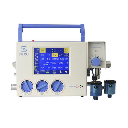 蘇生用人工呼吸器 - Crossvent - Bio-Med Devices - 電子式 / 輸送用 / CPAP