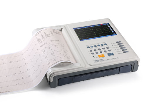 休息用心電計 - ECG-1112M - CAREWELL - 12チャンネル / デジタル式 / 印刷機能付き
