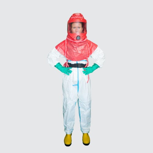 男女用防護服 - EMP-10 - EGO Zlín - 空気導入装置付き / 白