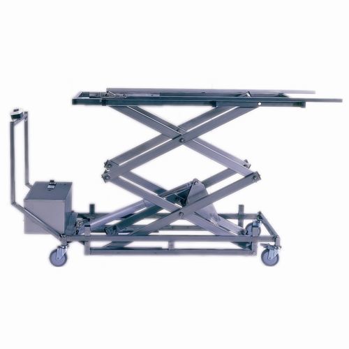 プレゼンテーション遺体搬送台車 - 2300 - EIHF-ISOFROID - 油圧式 / ステンレス製 / 棺用