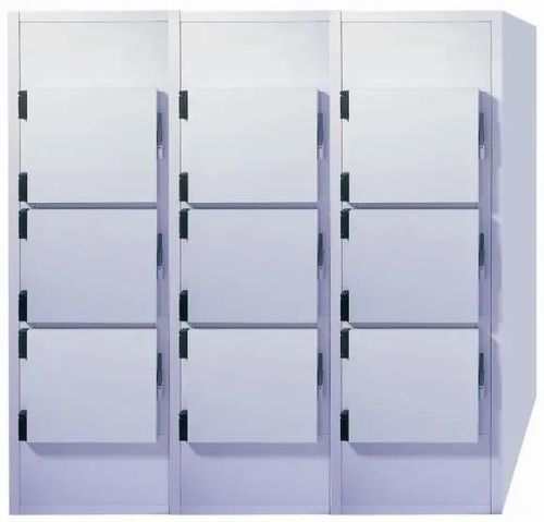 遺体担架用遺体安置棚 - EIHF-ISOFROID - 9体 / 正面投入 / ドア付き