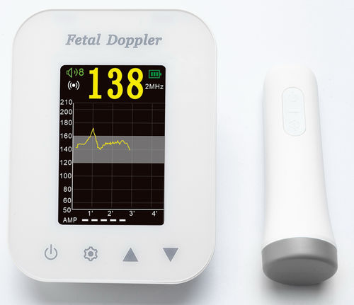 胎児用超音波ドップラー - G6D-860 - General Meditech - ポケットサイズ / 心拍計付