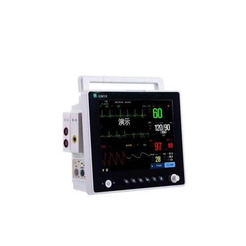 携帯型マルチパラメータモニター - GM12  - General Meditech - 卓上 / ECG / RESP