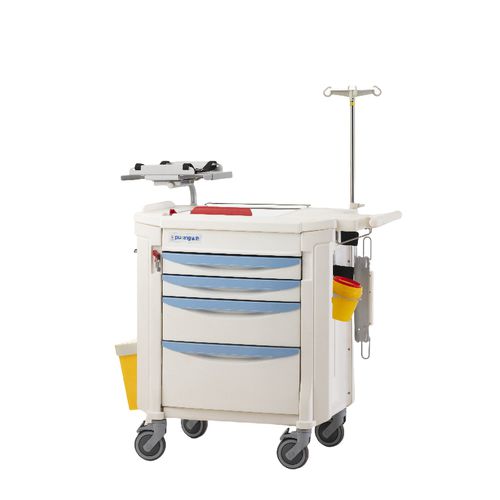医療用台車 - F-47 - Hebei Pukang Medical Instruments - 医療機器用 / 薬品用 / 多機能