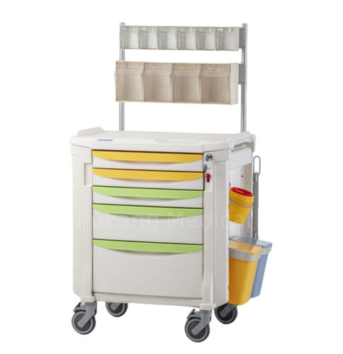 病院用台車 - F-63 - Hebei Pukang Medical Instruments - 救急用 / 麻酔 / 医療器具用
