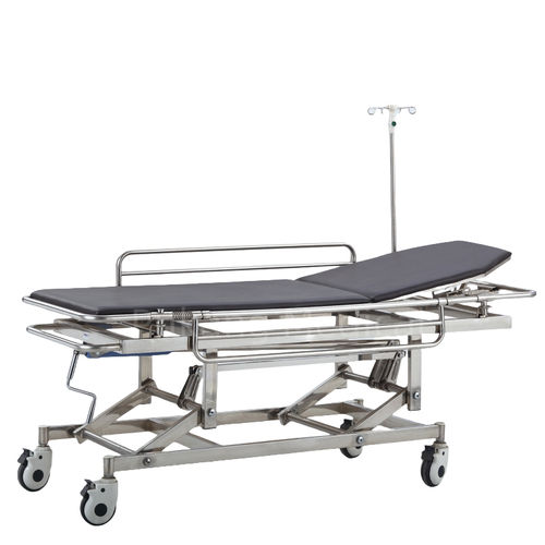 輸送用ストレッチャー - E-5 - Hebei Pukang Medical Instruments - 救急用 / 手動式 / 高さ調節可能な