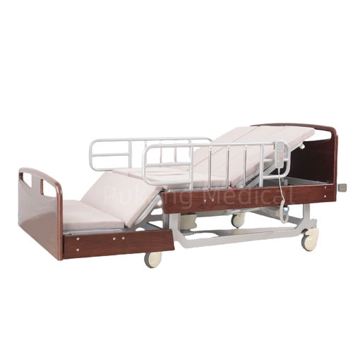 自宅療養用ベッド - DA-3(H2) - Hebei Pukang Medical Instruments - 電動式 / 高齢者用 / キャスター付き