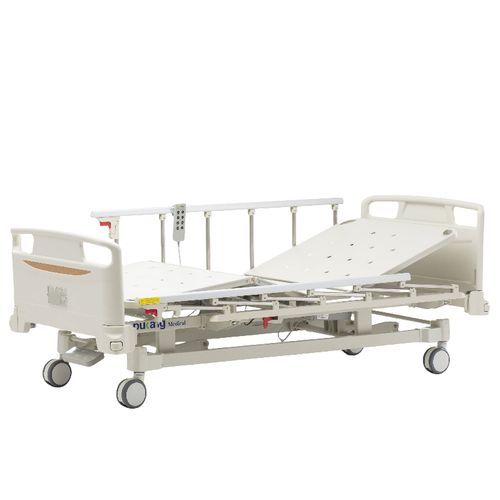 病院用ベッド - DA-32 - Hebei Pukang Medical Instruments - 電動式 / 高さ調節可能 / キャスター付き