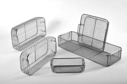 医療器具用滅菌バスケット - AI60120 - Holtex - 金綱 / ステンレススチール製
