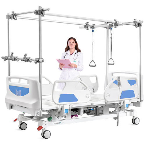 医療用ベッド - GB8e - Jiangsu Saikang Medical Equipment - 電動式 / 高さ調節可能 / トレンデレンブルグ体位