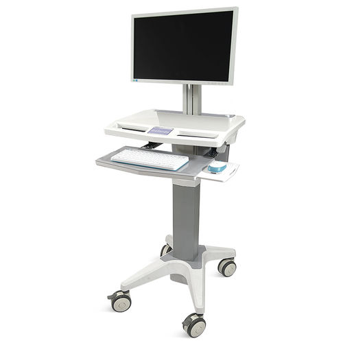 高さ調節可能なコンピュータ用台車 - SKR-B00 - Jiangsu Saikang Medical Equipment