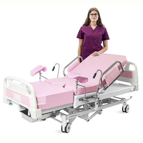 病院用ベッド - A98-3 - Jiangsu Saikang Medical Equipment - 電動式 / 高さ調節可能 / トレンデレンブルグ体位