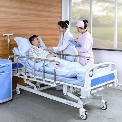 病院用ベッド - A3k - Jiangsu Saikang Medical Equipment - 老人ホーム用 / 集中治療用 / 手動式