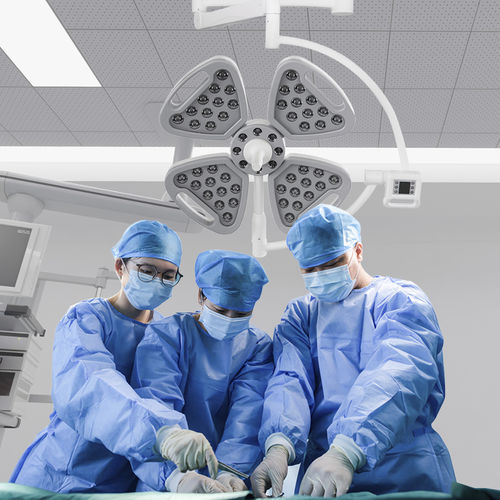 天井取付け無影灯 - SK-LLD0404B - Jiangsu Saikang Medical Equipment - LED / ハロゲン / 歯科用