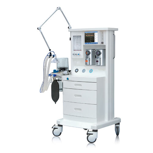 台車上麻酔ワークステーション - SK-EH206 - Jiangsu Saikang Medical Equipment - 呼吸モニタ / 換気装置付き