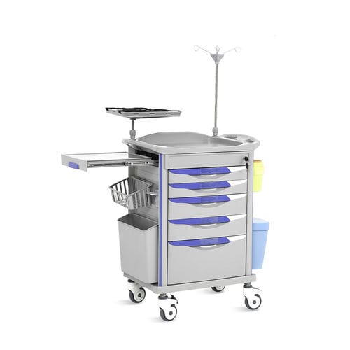 救急用カート - SKR054-ET77A - Jiangsu Saikang Medical Equipment - 麻酔 / 病院用 / 医療機器用