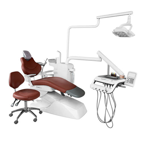 電動椅子付き歯科ユニット - SDL-C0241 - Jiangsu Saikang Medical Equipment - モジュール式 / 衛生システム付き / 照明付き