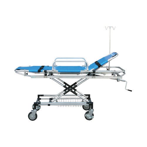 輸送用ストレッチャー - YFTC-J2A - Jiangsu Yongfa Medical Equipment Technology - 手動式 / 高さ調節可能な / 折りたたみ式