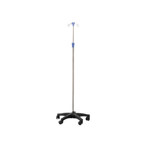 キャスター付きIV スタンド - YFQ-033 - Jiangsu Yongfa Medical Equipment Technology - 4フック / ステンレス鋼製