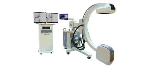 モバイルCアーム - Smart Touch - Trivitron Healthcare - フラットパネルディテクター / ビデオカラム付