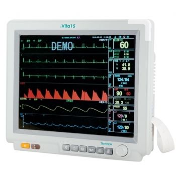 携帯型患者モニター - IVita 15 - Trivitron Healthcare - コンパクト / ECG / RESP
