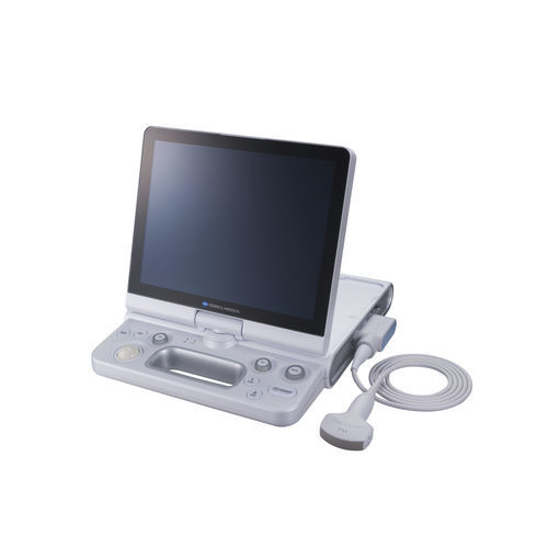 携帯型超音波装置 - Sonimage HS2 - Konica Minolta Healthcare/コニカ - 麻酔・集中治療超音波画像診断用 / カラードップラー / 白黒