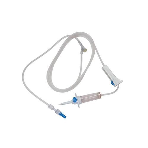 Yポートコネクター付き輸液セット - Pro-Inject Safe - Lars Medicare Pvt Ltd. - 栓付き / 点滴筒付き / ラテックスフリー部品付