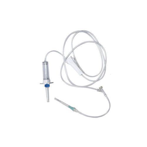 Yポートコネクター付き輸液セット - Lars Medicare Pvt Ltd. - 栓付き / 点滴筒付き / ラテックスフリー部品付