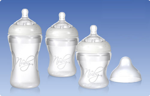 シリコン哺乳瓶 - SoftFlex™ Silicone Nurser™  - Nuby