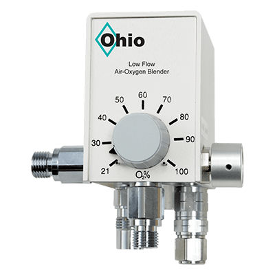 麻酔ガス混合器 - 6750-0019-907 - Ohio Medical - 酸素