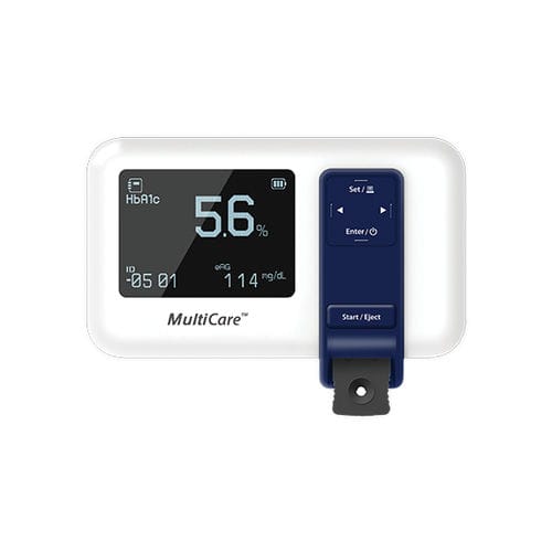 イムノクロマトグラフィーPOC分析装置 - MultiCare™  - SD BIOSENSOR. INC - ヘマトクリット / マルチパラメータ / 脂質