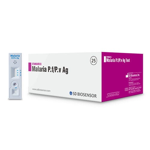 マラリア検査キット - 09MAL20D - SD BIOSENSOR. INC - 乳酸デヒドロゲナーゼ / 乳分泌 / 熱帯熱マラリア原虫