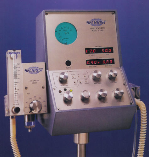 蘇生用人工呼吸器 - IV-100B  - Sechrist Industries - 新生児用