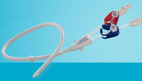 血液透析カテーテル - Arrow-Clark™ VectorFlow® - Teleflex Medical - 中心静脈 / ダブルルーメン